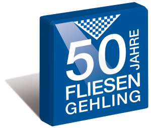 Logo 50 Jahre Fliesen Gehling